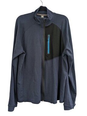 Smartwool Blue Wool Zip Sweater